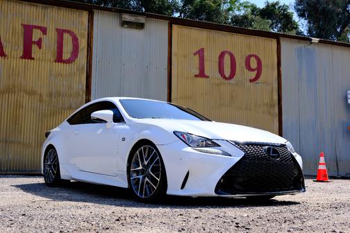 White 2015 Lexus RC 350 Base