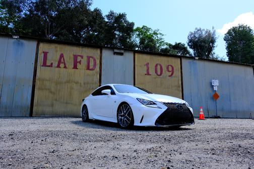White 2015 Lexus RC 350 Base