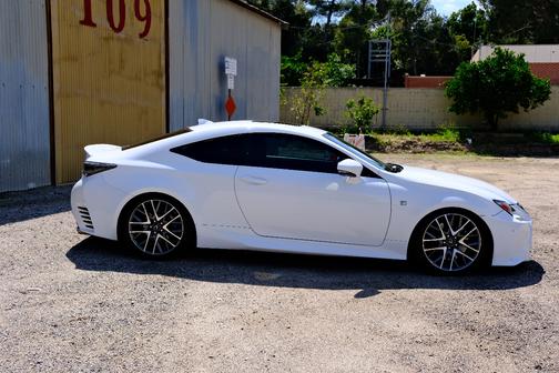 White 2015 Lexus RC 350 Base