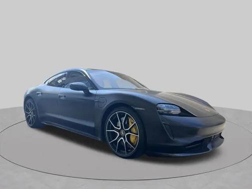 Black 2024 Porsche Taycan Taycan Turbo S