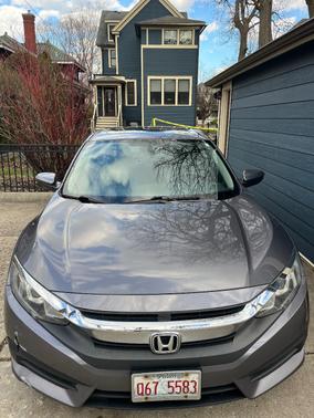 Gray 2016 Honda Civic EX