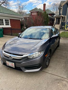 Gray 2016 Honda Civic EX