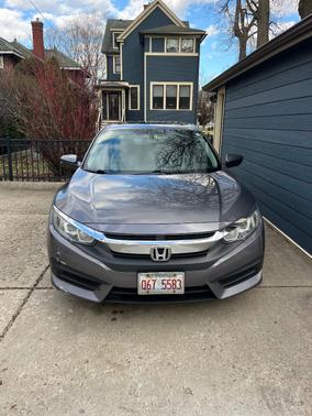 Gray 2016 Honda Civic EX