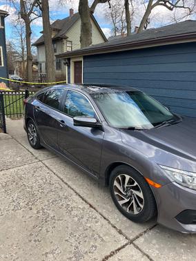 Gray 2016 Honda Civic EX