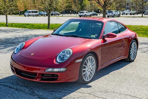 Red 2008 Porsche 911 911 Carrera