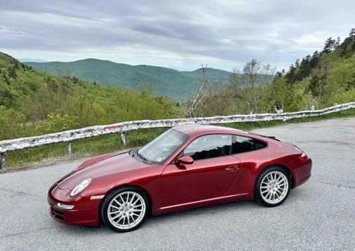 Red 2008 Porsche 911 911 Carrera