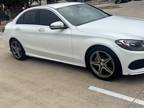White 2016 Mercedes-Benz C-Class C 300
