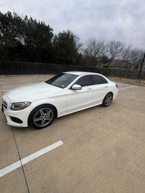 White 2016 Mercedes-Benz C-Class C 300