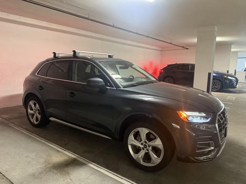 Gray 2021 Audi Q5 45 Premium Plus