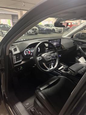 Gray 2021 Audi Q5 45 Premium Plus