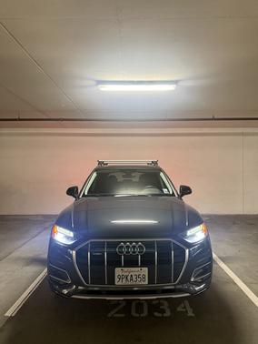 Gray 2021 Audi Q5 45 Premium Plus