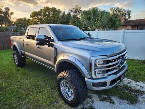 Silver 2024 Ford F-250 Lariat