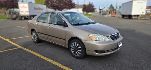 Beige 2007 Toyota Corolla CE