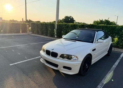 White 2003 BMW M3 Base