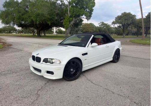 White 2003 BMW M3 Base