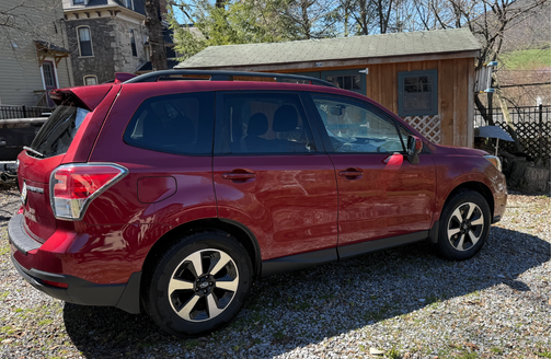 Red 2018 Subaru Forester 2.5i Premium