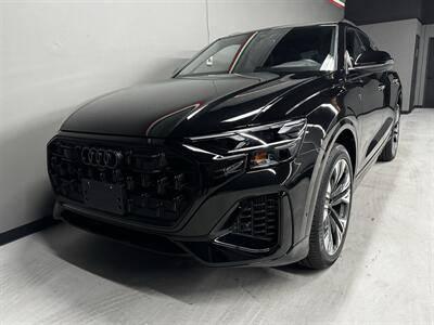 Black 2025 Audi Q8 55 Premium