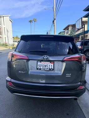 Gray 2018 Toyota RAV4 XLE
