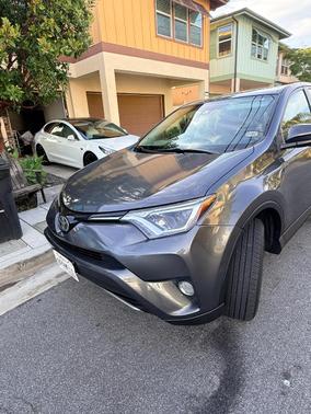 Gray 2018 Toyota RAV4 XLE