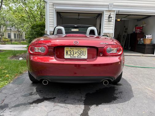 Red 2010 Mazda MX-5 Miata Sport