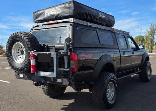 Black 2002 Nissan Frontier XE Crew Cab