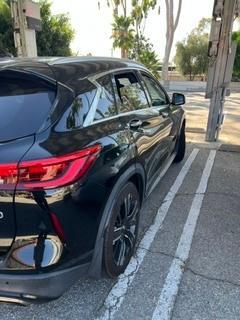 Black 2021 INFINITI QX50 LUXE