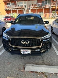Black 2021 INFINITI QX50 LUXE