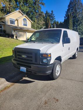 White 2012 Ford E150 Cargo