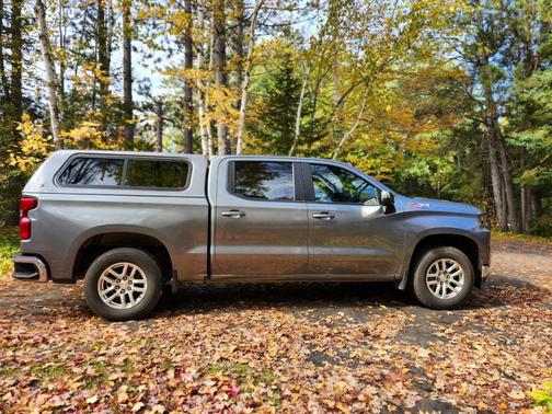 Gray 2021 Chevrolet Silverado 1500 LT