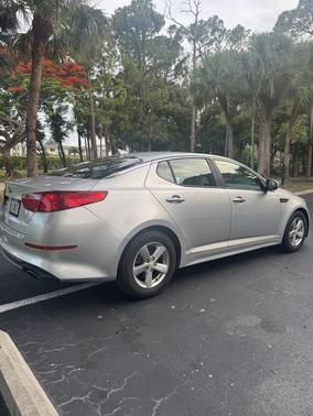 Silver 2015 Kia Optima LX