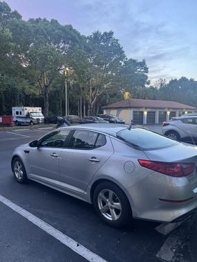 Silver 2015 Kia Optima LX