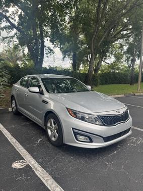 Silver 2015 Kia Optima LX