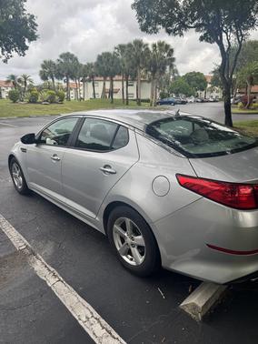 Silver 2015 Kia Optima LX