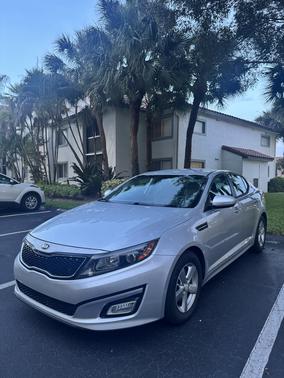 Silver 2015 Kia Optima LX
