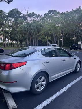 Silver 2015 Kia Optima LX