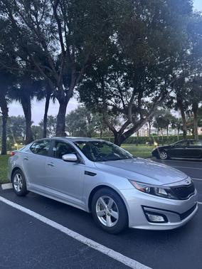 Silver 2015 Kia Optima LX
