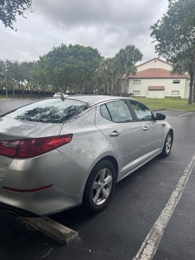 Silver 2015 Kia Optima LX