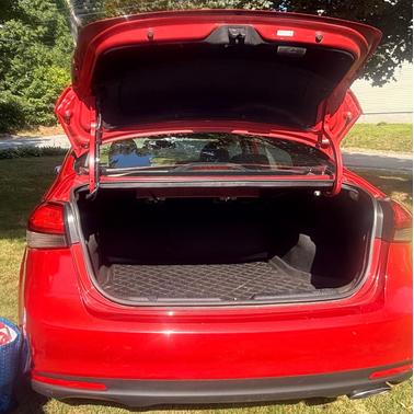 Red 2017 Kia Forte EX