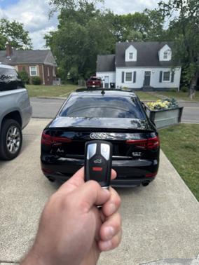 Black 2017 Audi A4 2.0T Premium