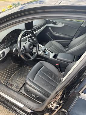 Black 2017 Audi A4 2.0T Premium