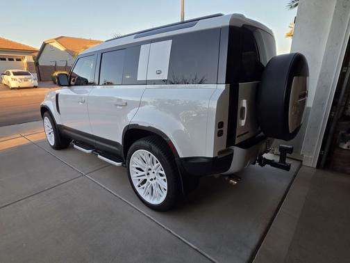 White 2024 Land Rover Defender 110 P300 S