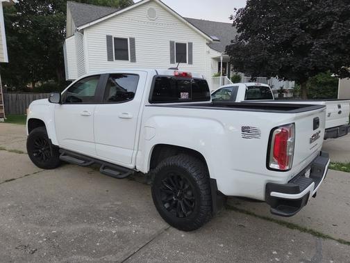 White 2021 GMC Canyon Elevation