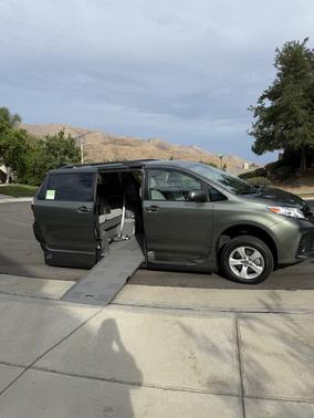 Gray 2020 Toyota Sienna LE