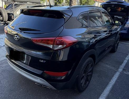 Black 2017 Hyundai TUCSON Night