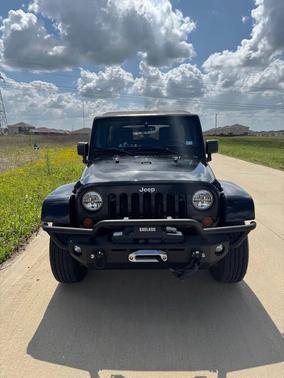 Black 2009 Jeep Wrangler Unlimited Sahara