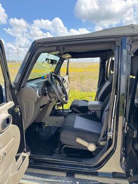 Black 2009 Jeep Wrangler Unlimited Sahara