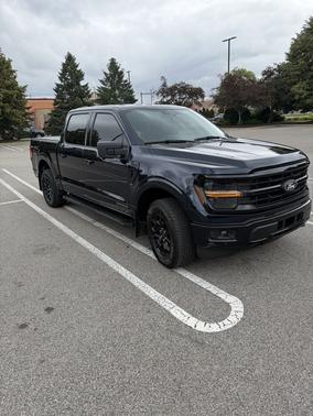 Blue 2025 Ford F-150 XLT