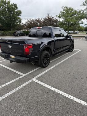 Blue 2025 Ford F-150 XLT