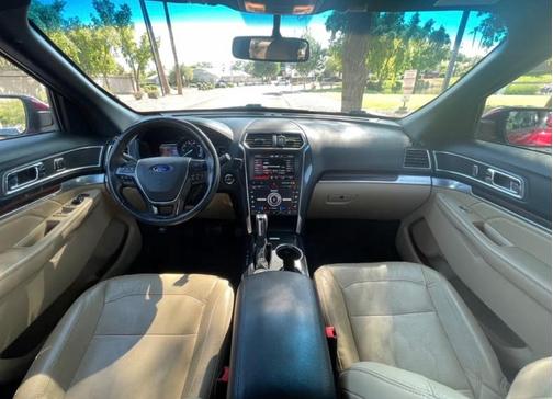 Red 2016 Ford Explorer Limited