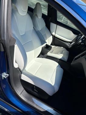 Blue 2017 Tesla Model S 100D